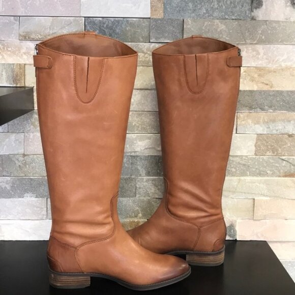 Sam Edelman Penny Riding Leather Boots - Picture 3 of 5